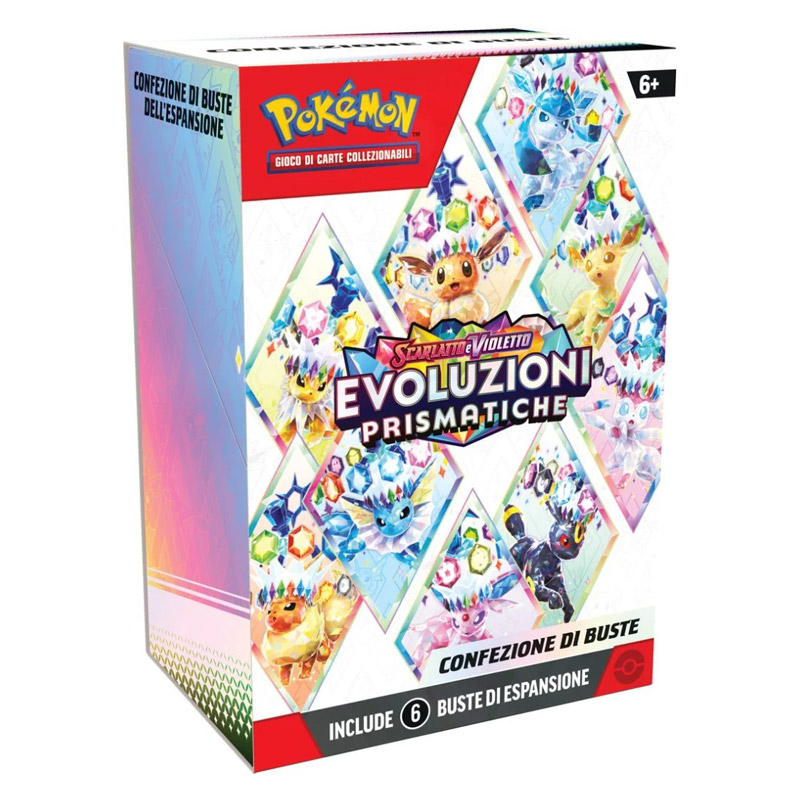 POKEMON EVOLUZIONI PRISMATICHE * CONF. 6 BUSTE *